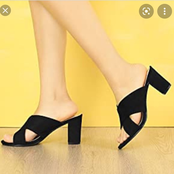 kate spade Shoes - Kate Spade Crisscross Strap Slide Sandals. D/20/A274